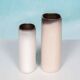 Set of vases VEB Haldensleben, 1960s, East German earthenware