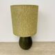 Vintage ceramic table lamp , 1970s German