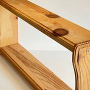 Vintage wooden shelf