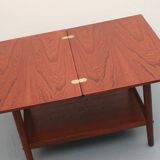 1960s sidetable Grete Jalk for Jeppesen in teak