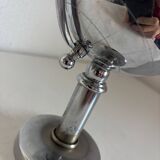 Vintage 1960 cigarette case world map chrome dispenser - 22 x 13 cm