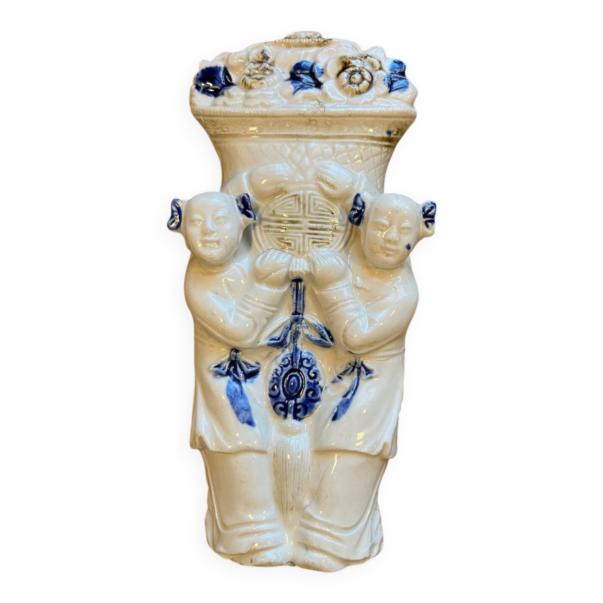 Ceramic bouquet holder