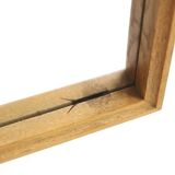 Miroir scandinave en chêne "792 Profil", Nybrofabriken, Suède, 1960