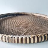Ancient wicker tray