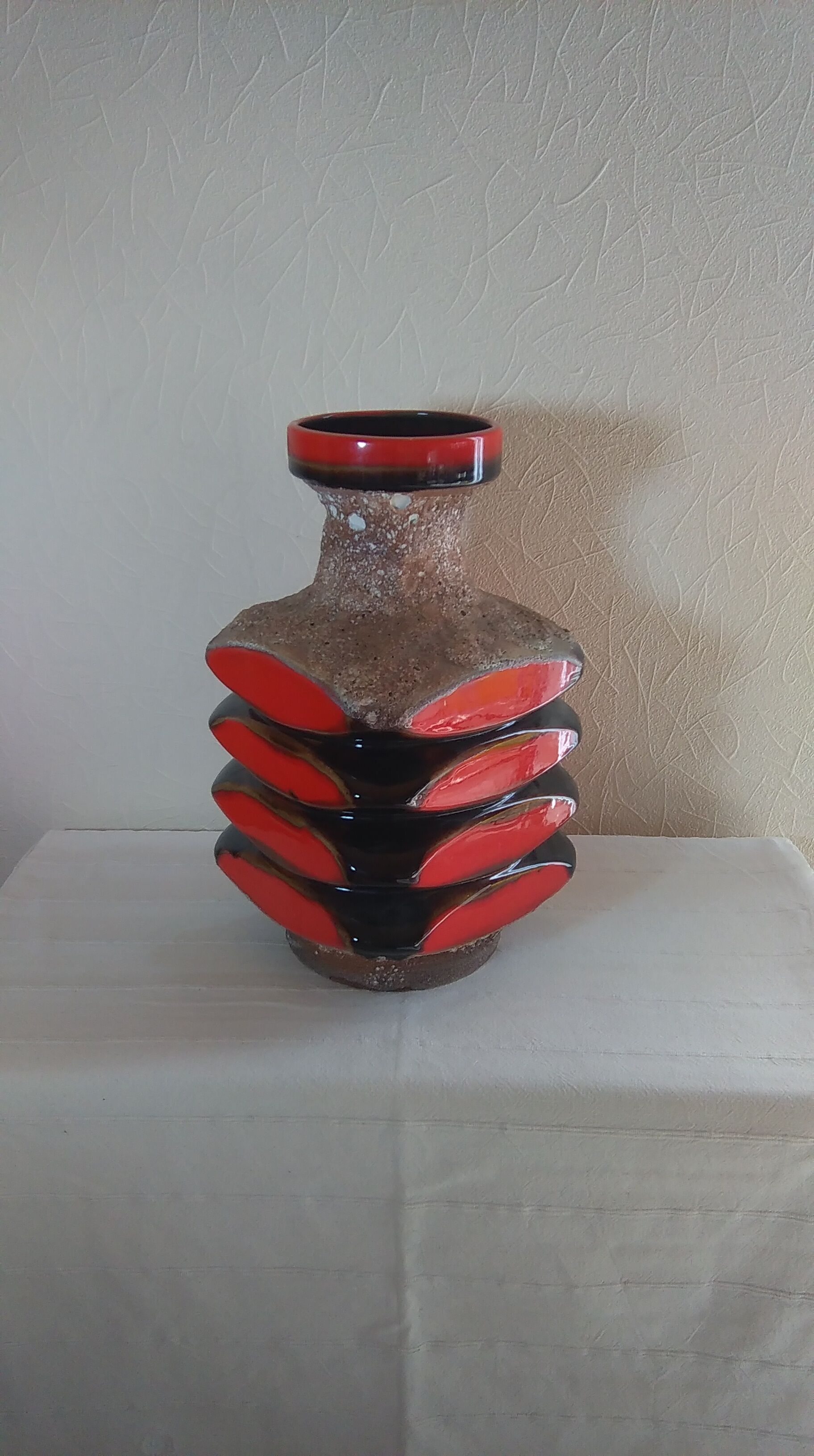Vase by Curry Zalloni for Steuler keramik 60s