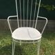 Lot of  3 metal garden chairs