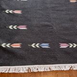 Tapis "Röllakan" Suèdois, 20 ème siécle, en laine