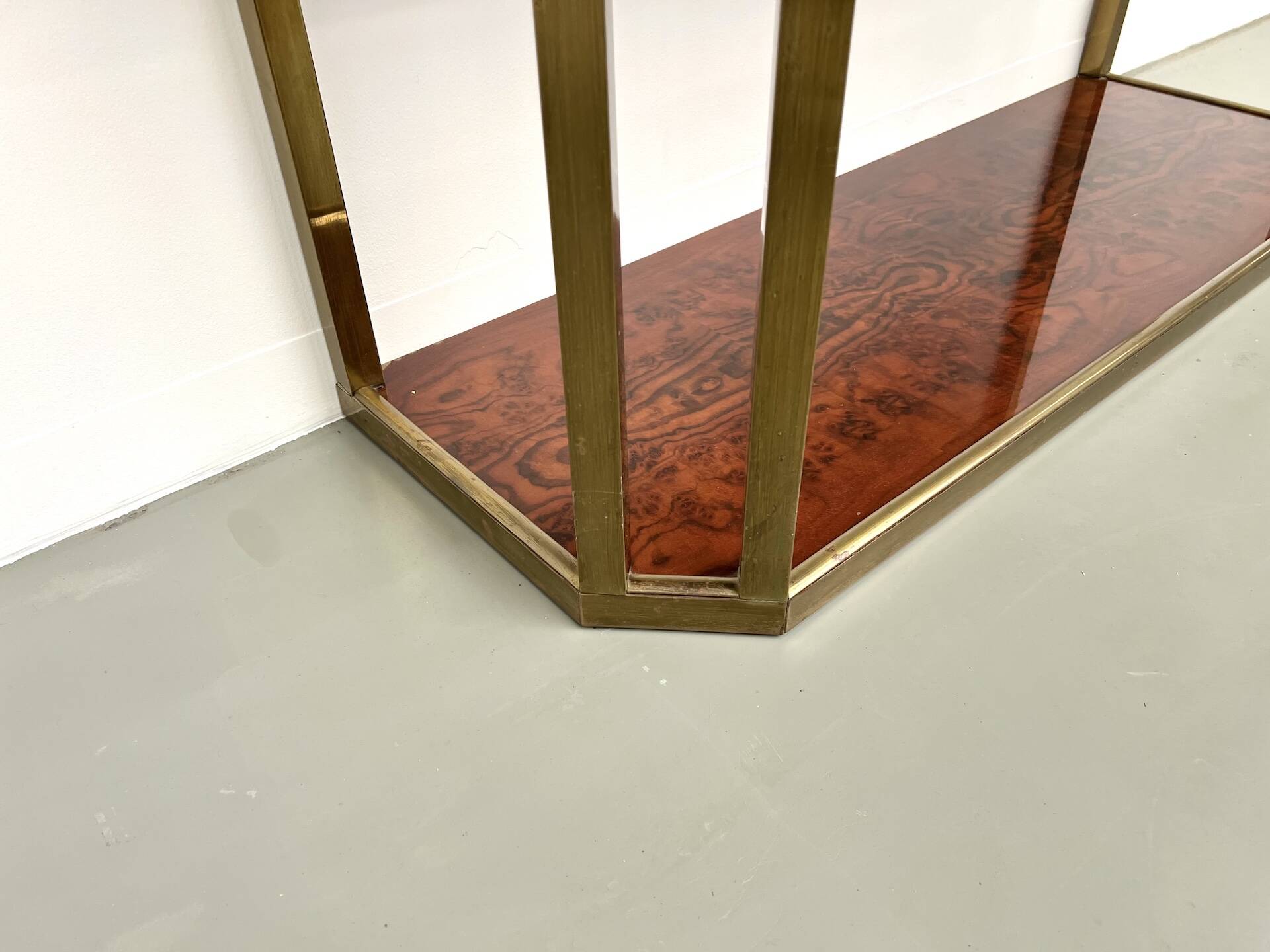 Jean-Claude Mahey lacquered console table