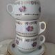 Porcelain coffee cups