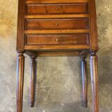 Louis XVI style bedside chest of drawers