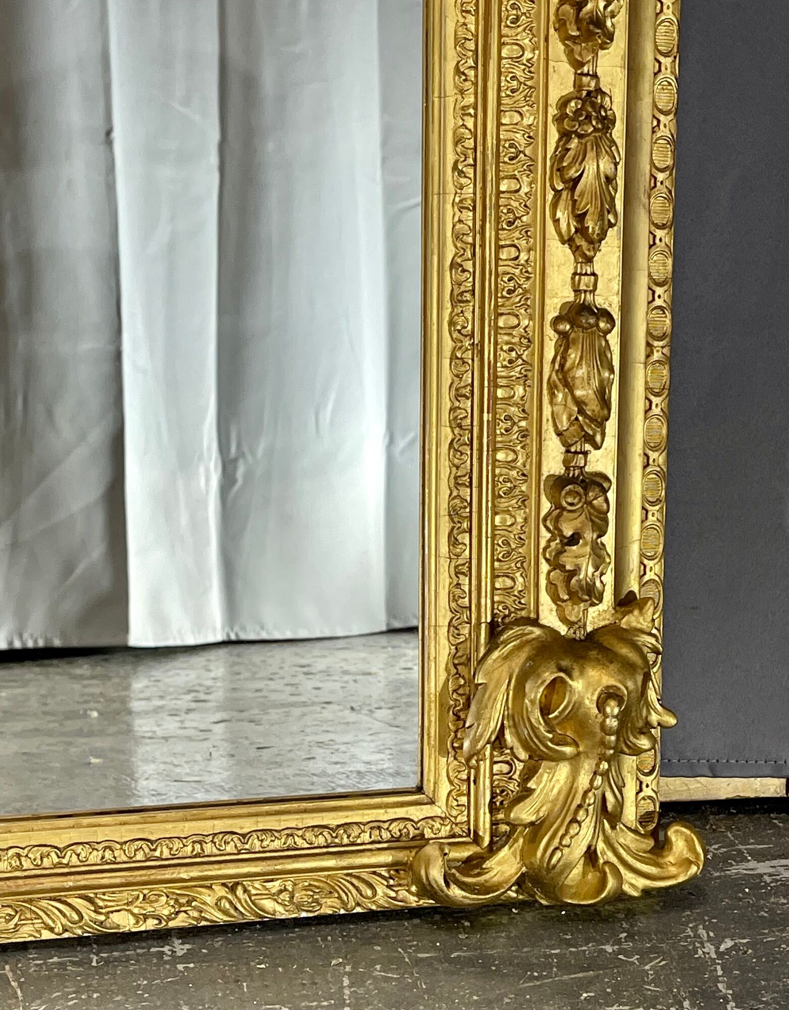 Miroir 178 x109 époque XIXè, Napoléon III