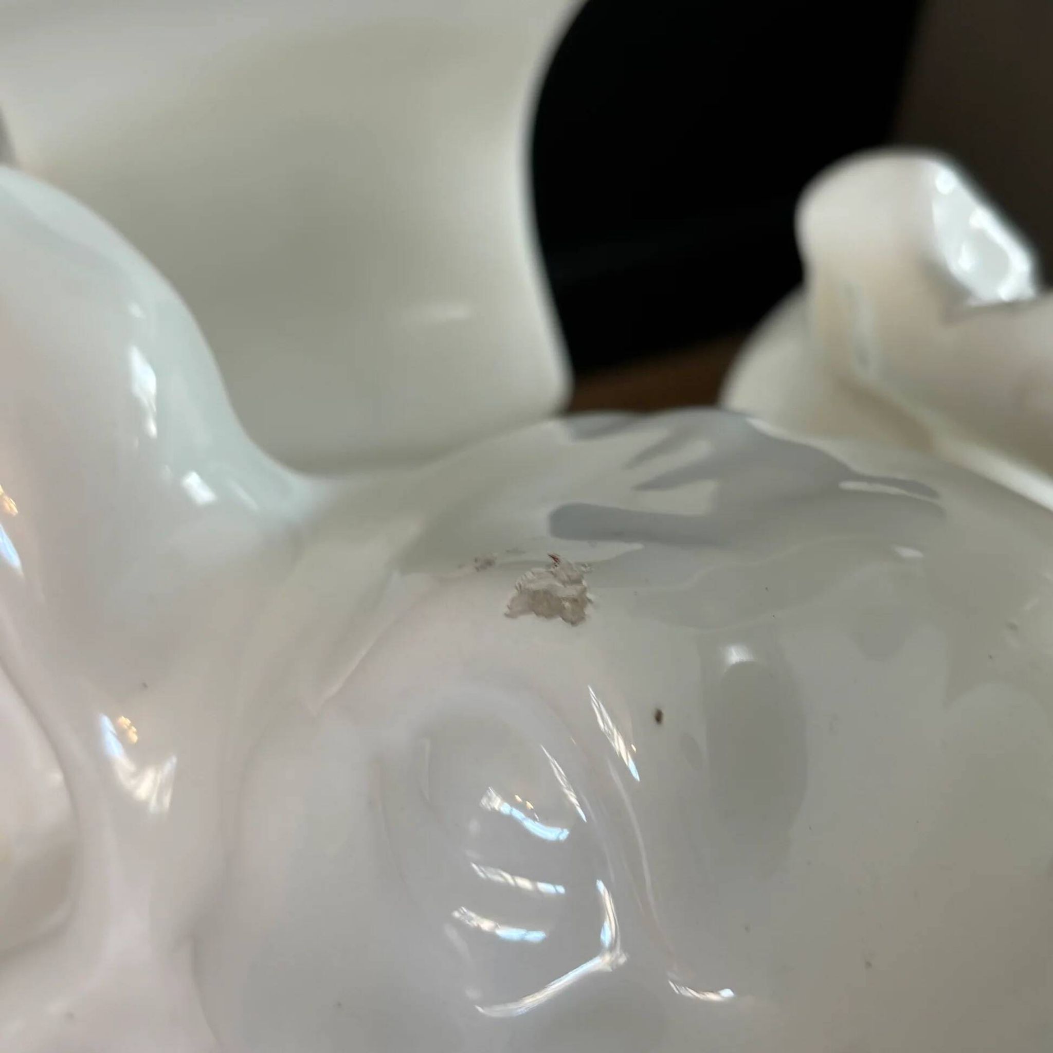 Elephant cache-pot in ceramic - Ref 1339