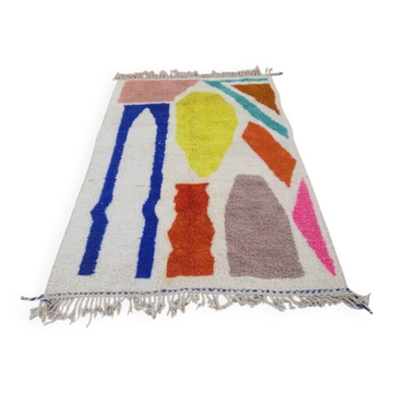 Handmade Moroccan rug, 200cm x 100cm
