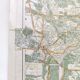 Carte vintage Paris et ses quartiers 1970