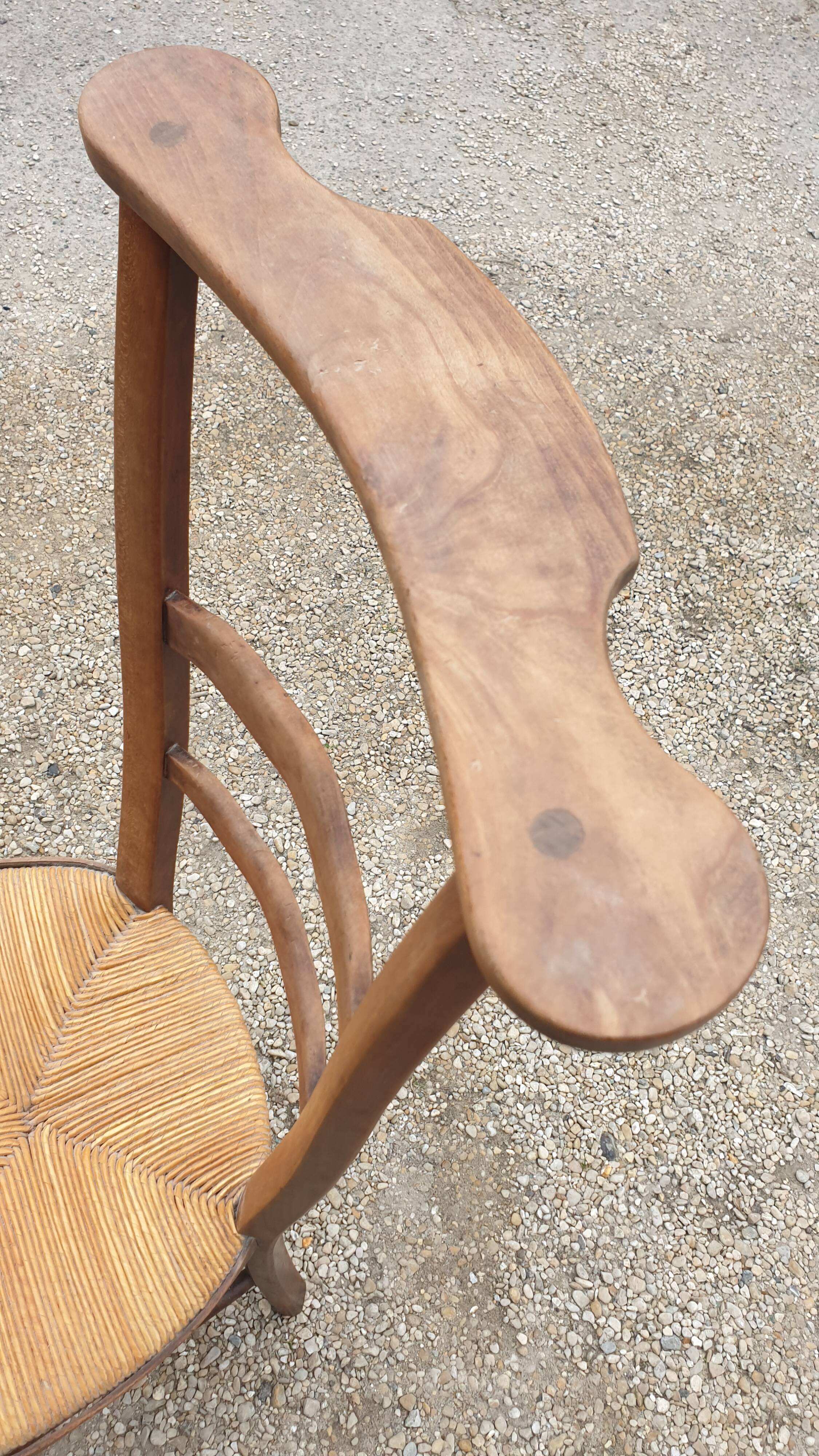 Prayer chair mulched