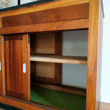 Old craft counter sliding doors