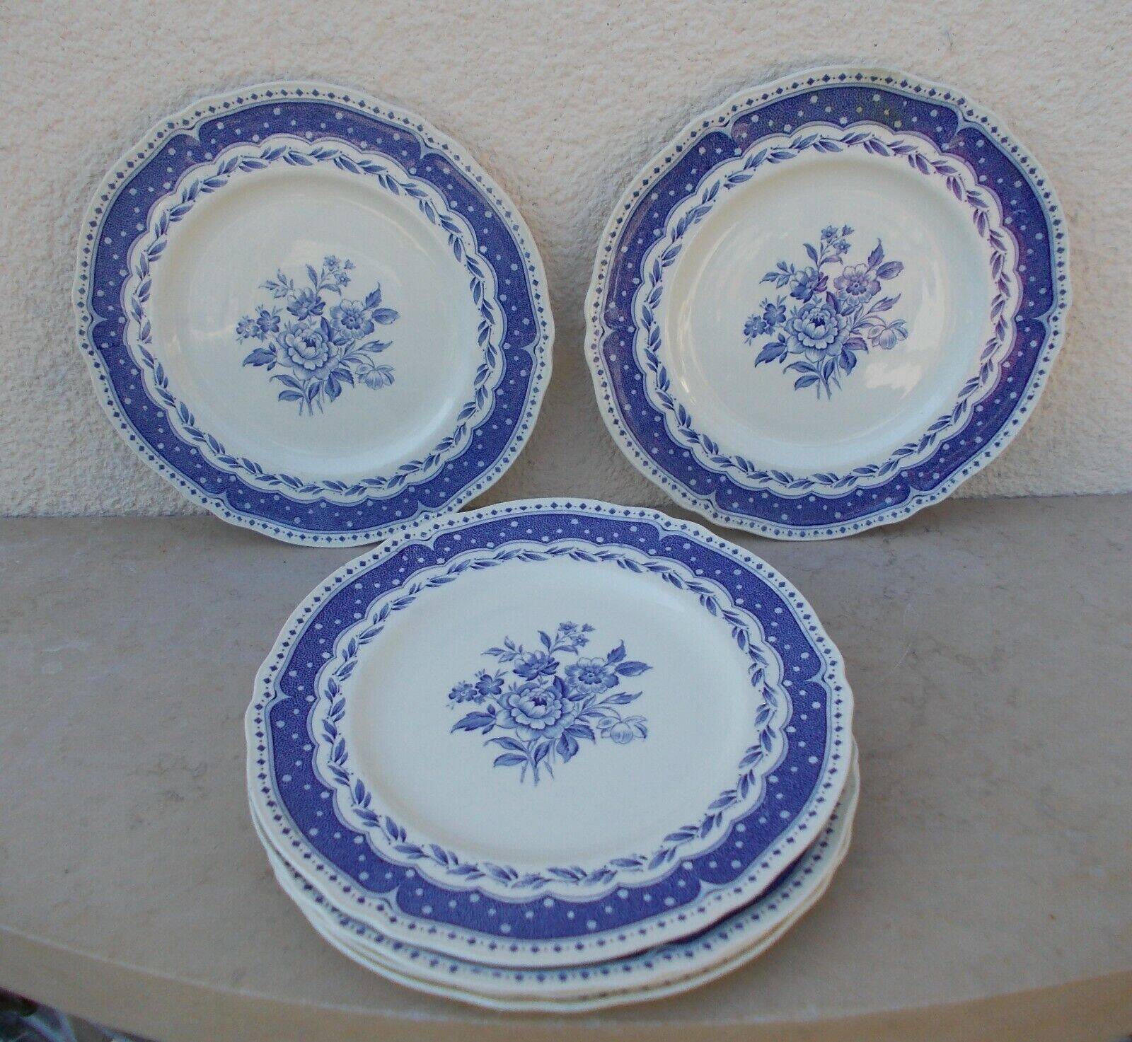 Grindley England Avon 6 dinner plates