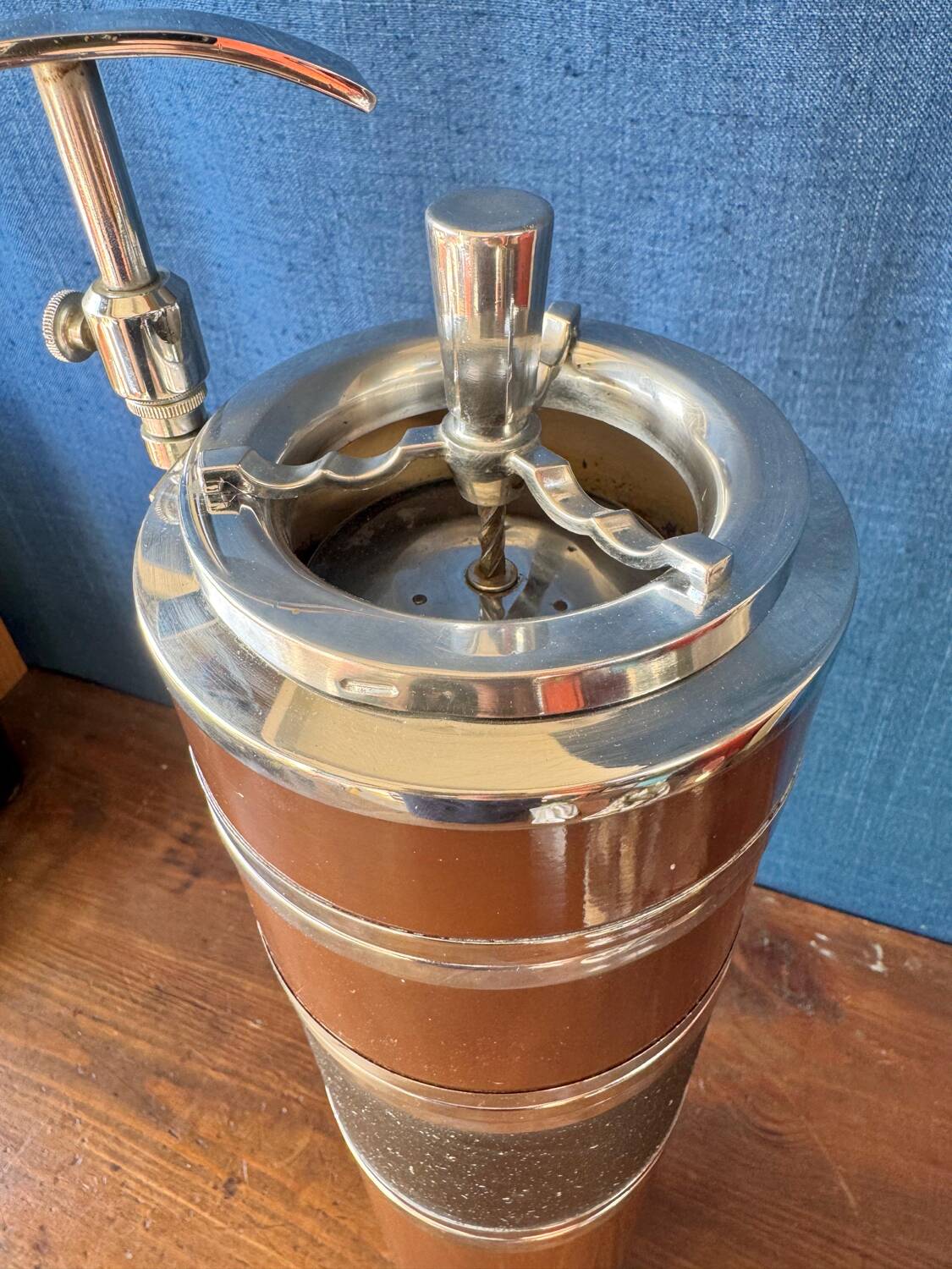 Soveno column ashtray, 60s-70s