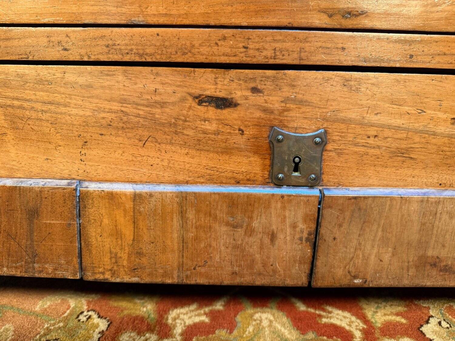 Louis Philippe period walnut commode