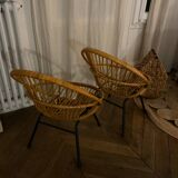 Set of 2 Dirk Rohe Noordewolde armchairs from the 60s