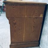 Counter or low sideboard in solid wood - craft furniture