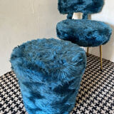 Pelfrans armchair with chest 70 pouf