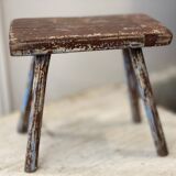 Petit tabouret bois