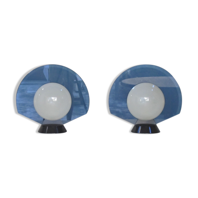 Paire de lampes ''Tikal'' pour Arteluce 1980