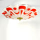 1960s brusel style pendant lamp, designed by J. Junek, Zukov, Czechoslovakia