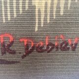 Tapestry Hanging "The Forest" signed Robert Debiève