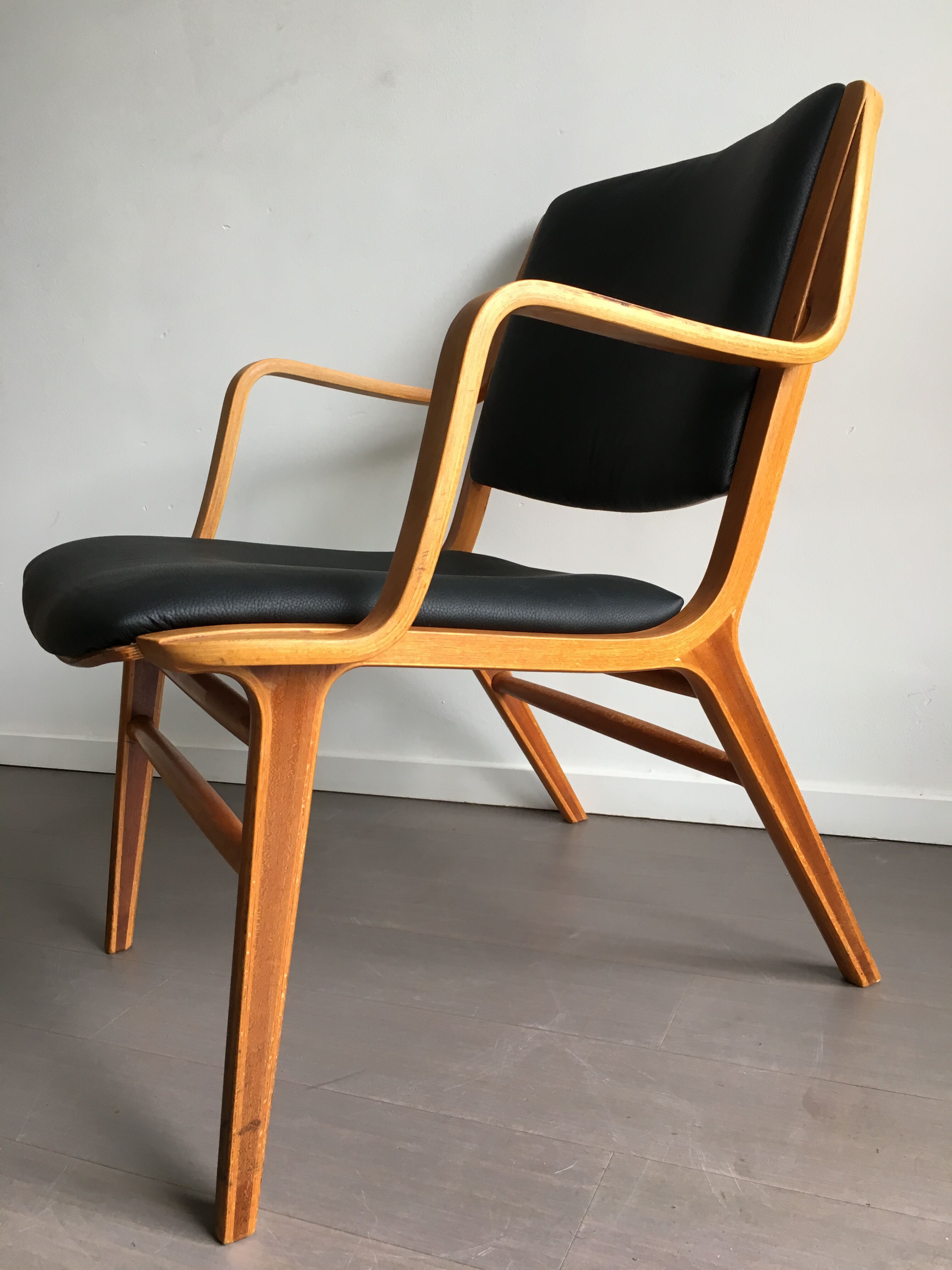Fauteuil Ax de Peter Hvidt & Orla Mølgaard-Nielsen pour Fritz Hansen, années 1960