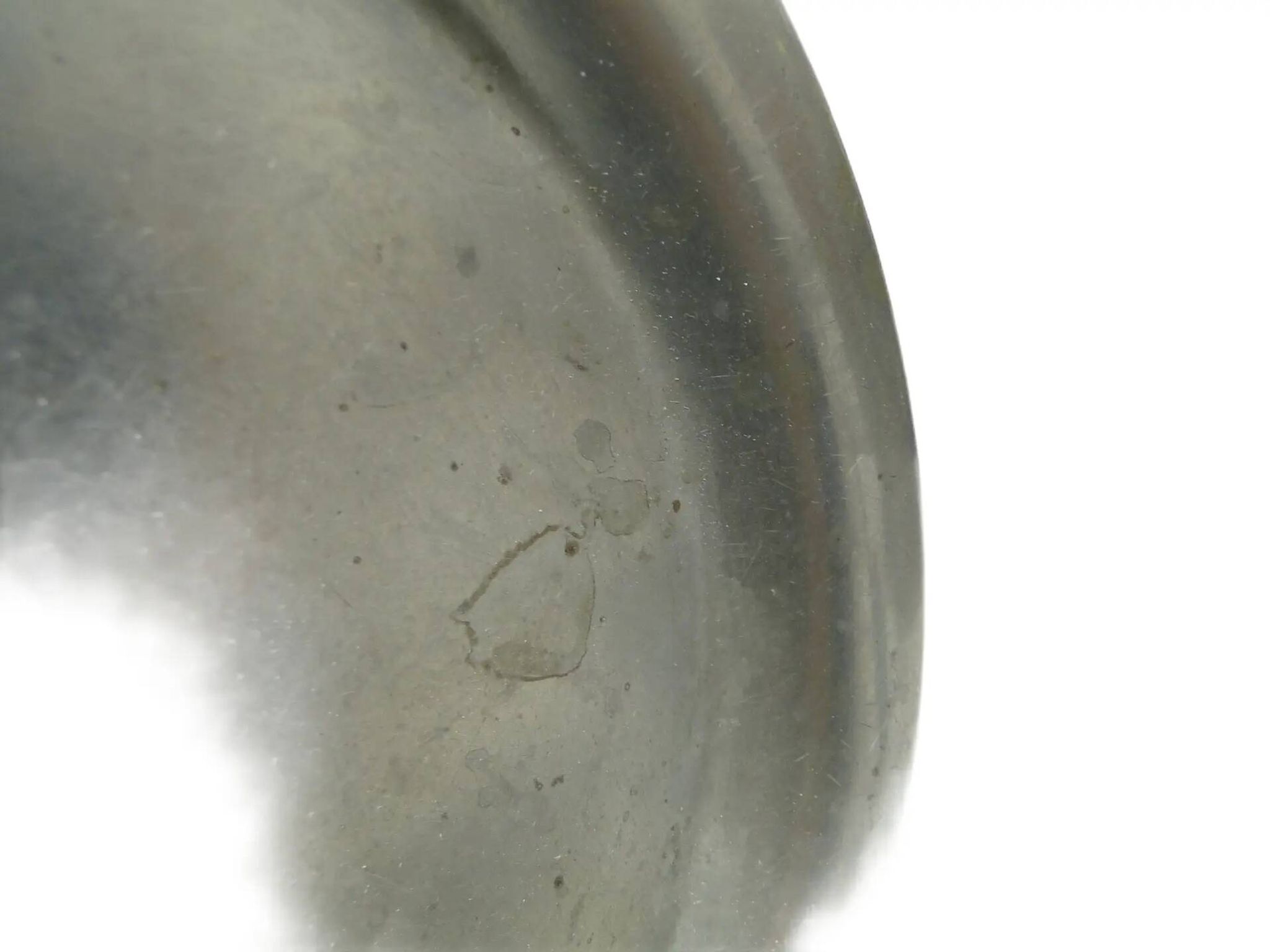 Restaurant tray, minimalism, silver-plated alpaca, Poland, 1920s.