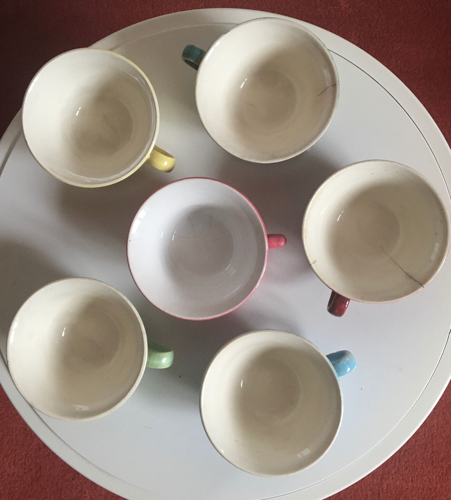 Lot of Keralux cups 60s