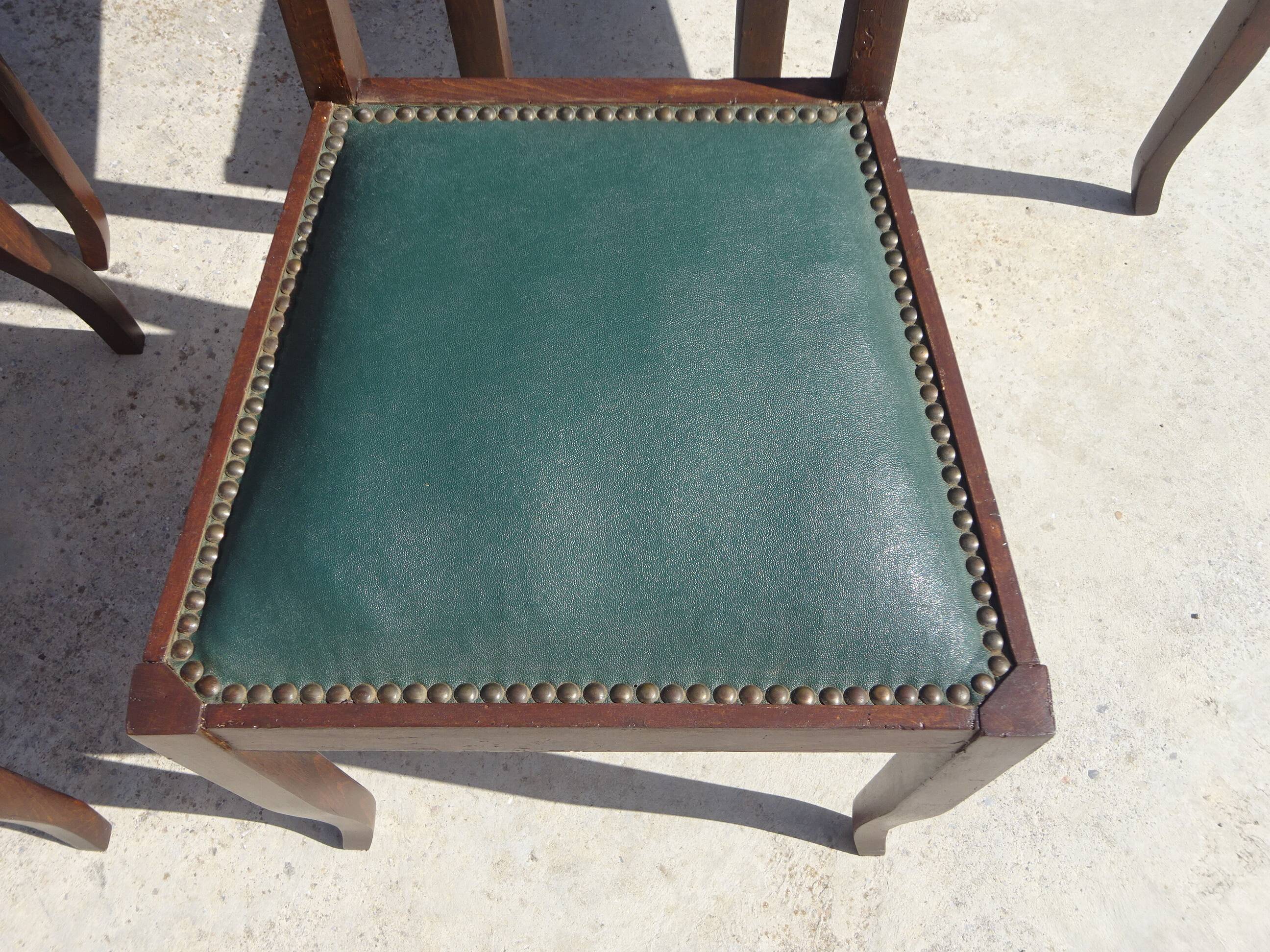 Restored Art Deco chairs, the 6.