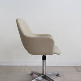 Swivel Office Armchair from Velca Legnano, Italy, 1960s