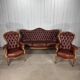 Chesterfield upholstered living room