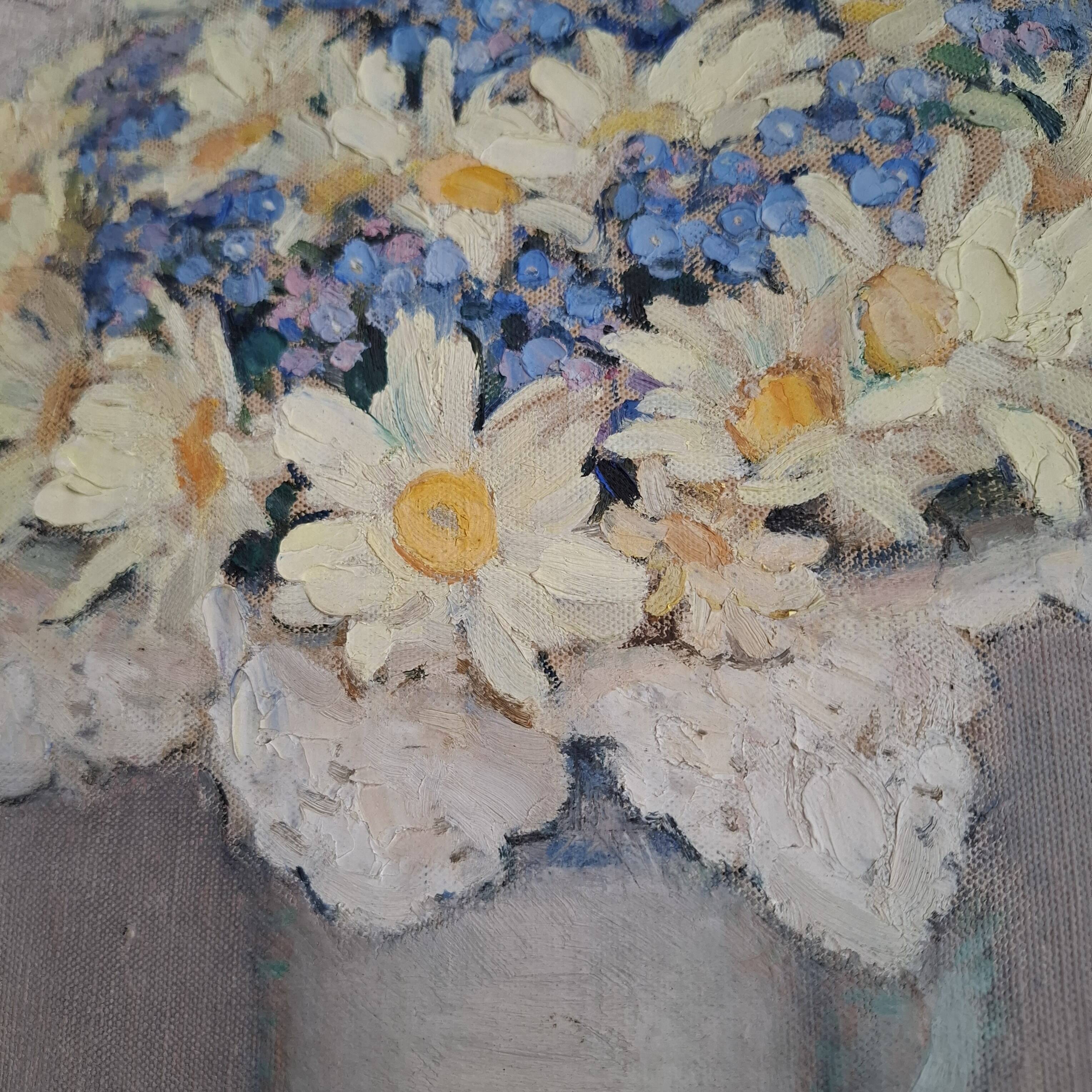 Oil on canvas by Germaine Lantoine-Neveux (1892-1978)