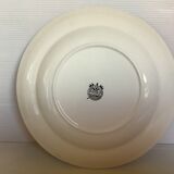 Pair plates Napoléon boch La Louvière Belgium