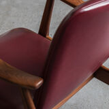 Set easy chairs by louis van teeffelen for wébé, dutch design, 1960s