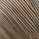 Vintage pencil or split reed rattan bamboo wicker egg pod chair