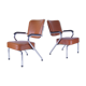 Chaises cognac cuir - set de 2