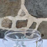 Set of 5 glass spice jars