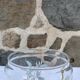 Set of 5 glass spice jars