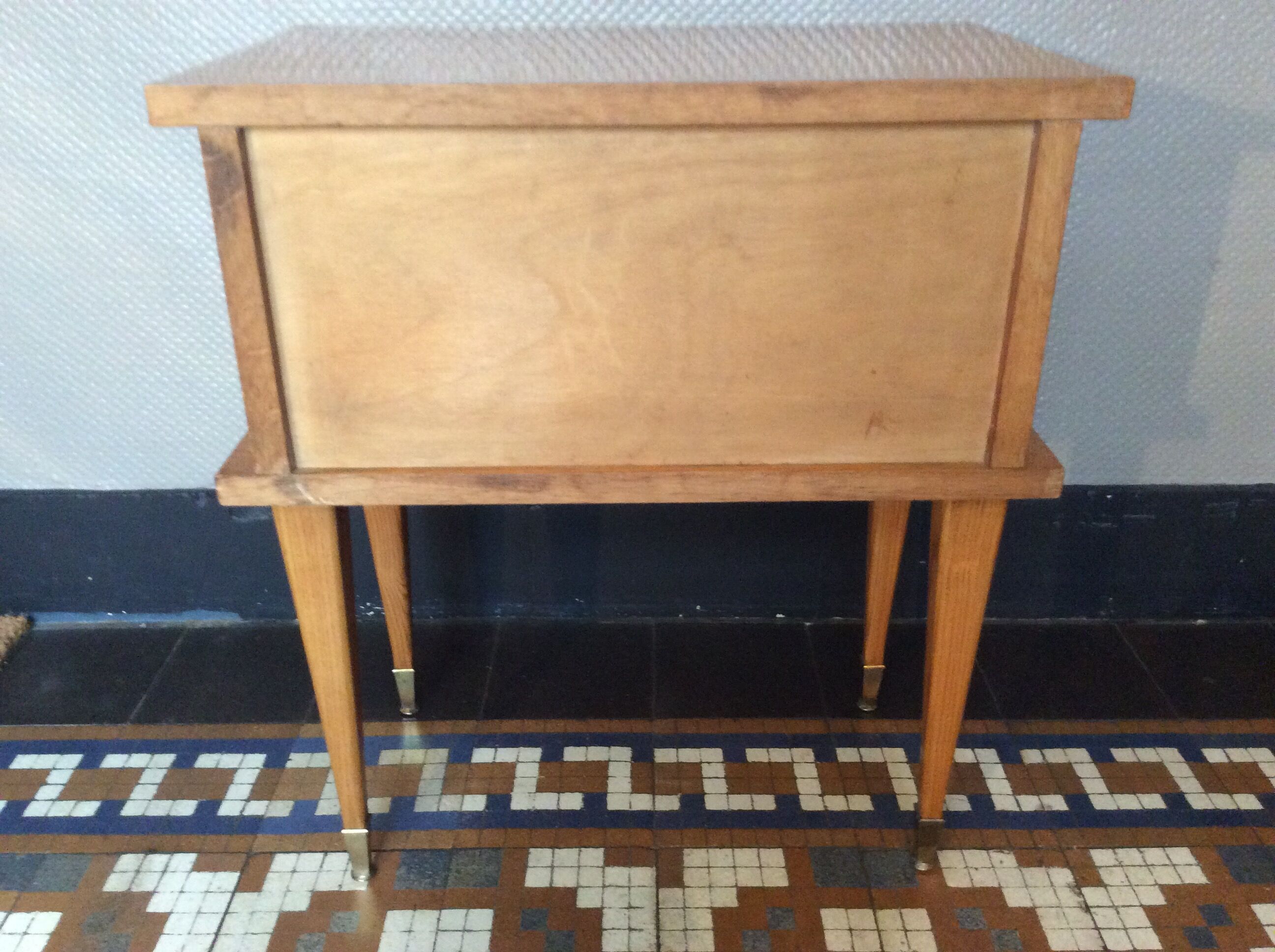 Vintage bedside table