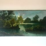 Panoramic oil, Henriette Legras 1942