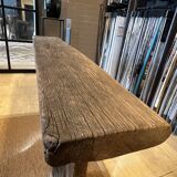 Console chêne massif ancien centenaire