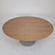 Large Oval Dining Table in Oak by Pierre Paulin for Artifort, 2018