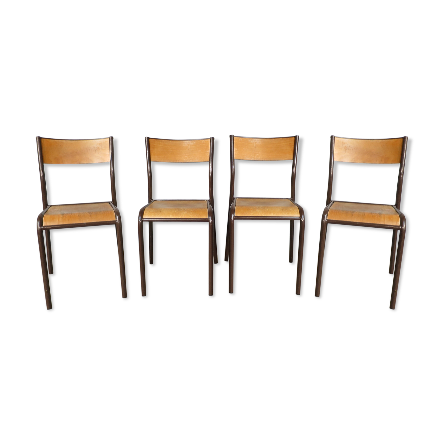 4 Mullca school chairs series