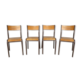 4 Mullca school chairs series