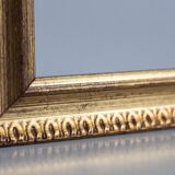 Old gilded wooden frame